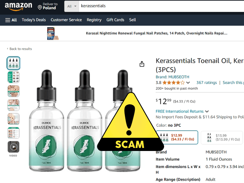 kerassentials amazon